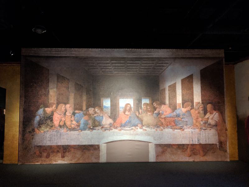Illustration for article titled Pictures from the Reagan Library: The da Vinci Exhibit